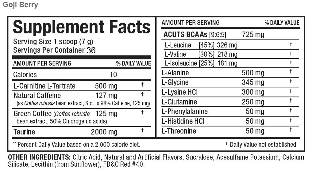 Allmax A-Cuts 252g - Image 4