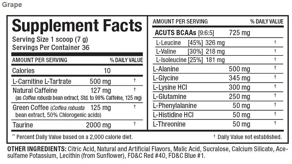 Allmax A-Cuts 252g - Image 6
