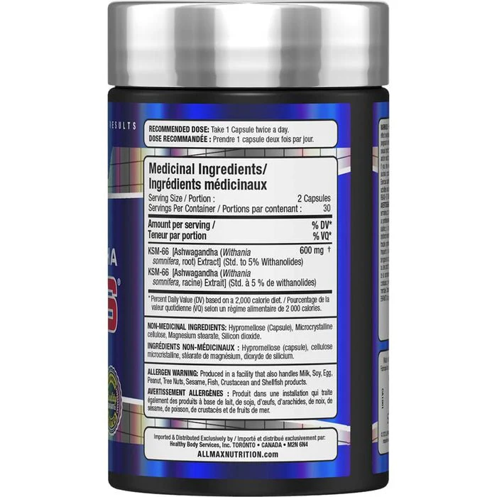 Allmax Ashwagandha KSM-66 - Image 2