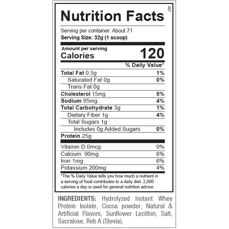ANS N-ISO Hydrolyzed Whey Isolate 5lb - Image 6