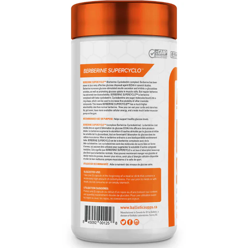 Ballistic Labs Berberine Supercyclo 135 Cap - Image 3