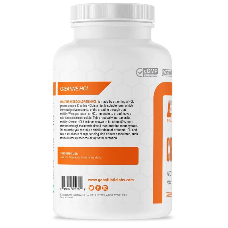 Ballistic Labs Creatine HCL Capsules - Image 3