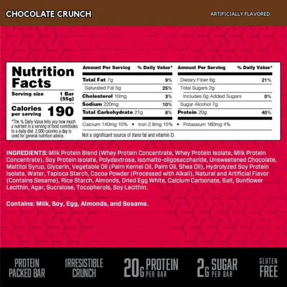BSN Syntha 6 Protein Crisp Box - Image 4