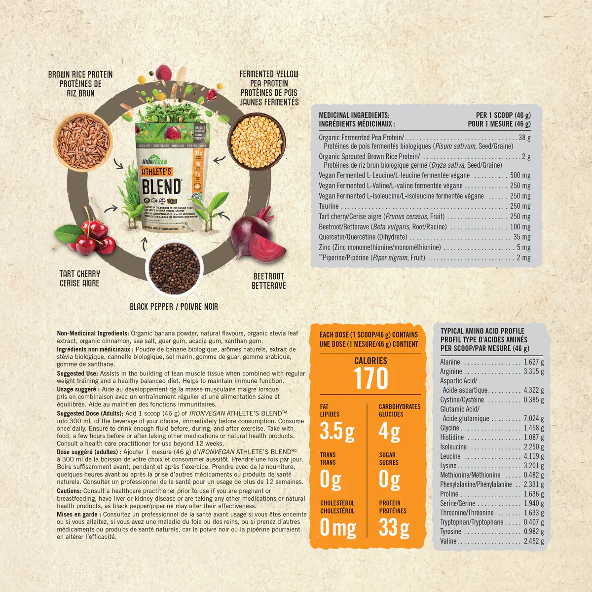 Iron Vegan Athletes Blend 1kg - Image 4