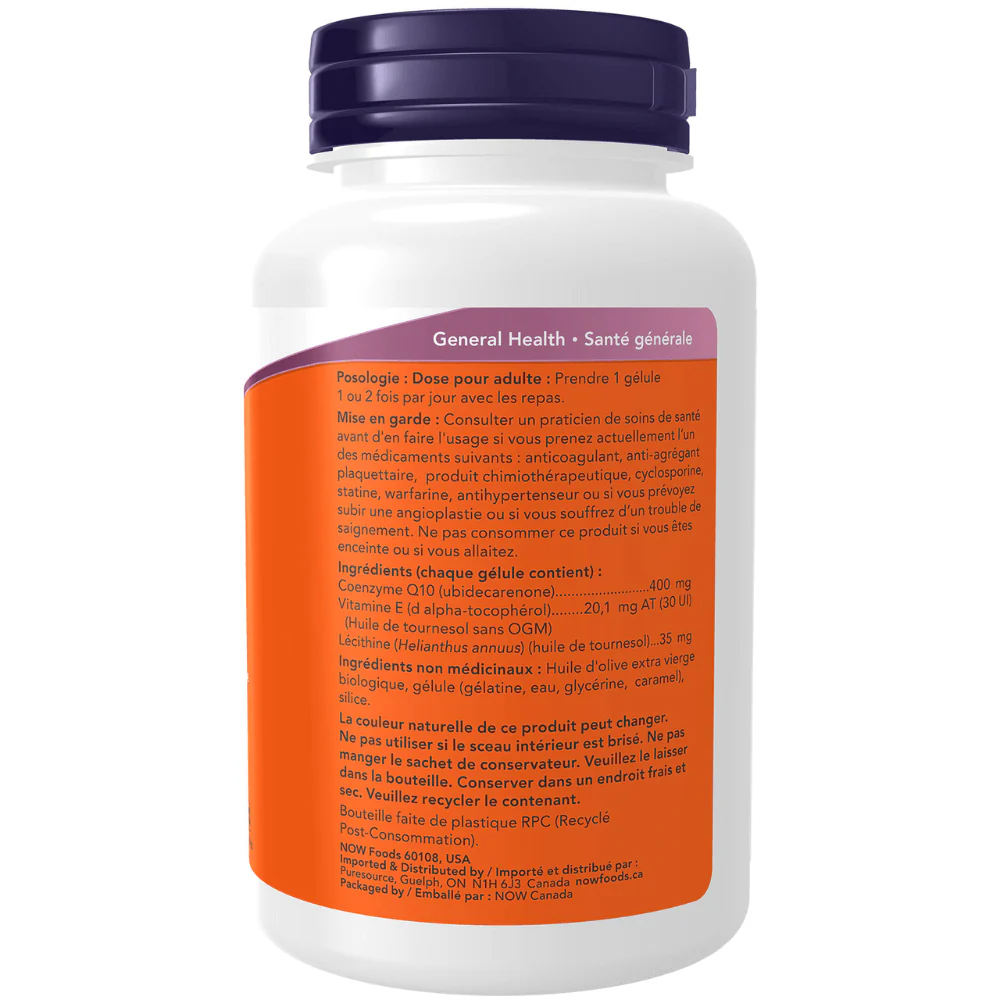 NOW CoQ10 400mg - Image 2
