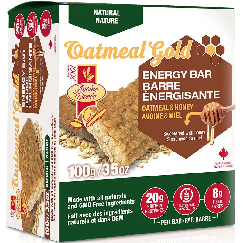 Oatmeal Gold Oatmeal & Honey Energy Bar - Image 3