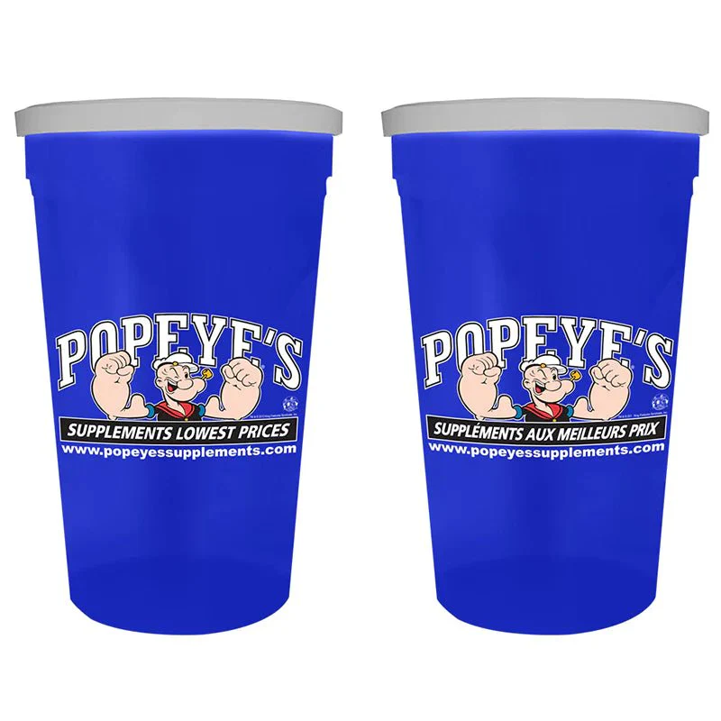 Popeye's Supplements Cup & Lid - Image 2