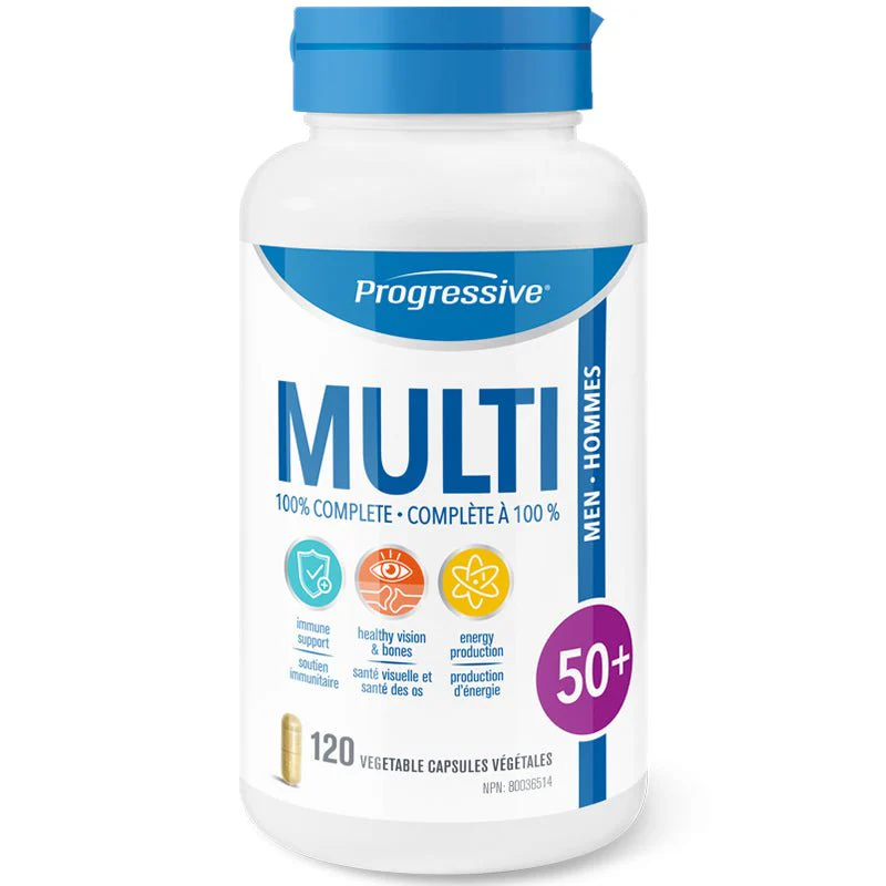 Progressive Multi Active Men 50+ 120 Caps