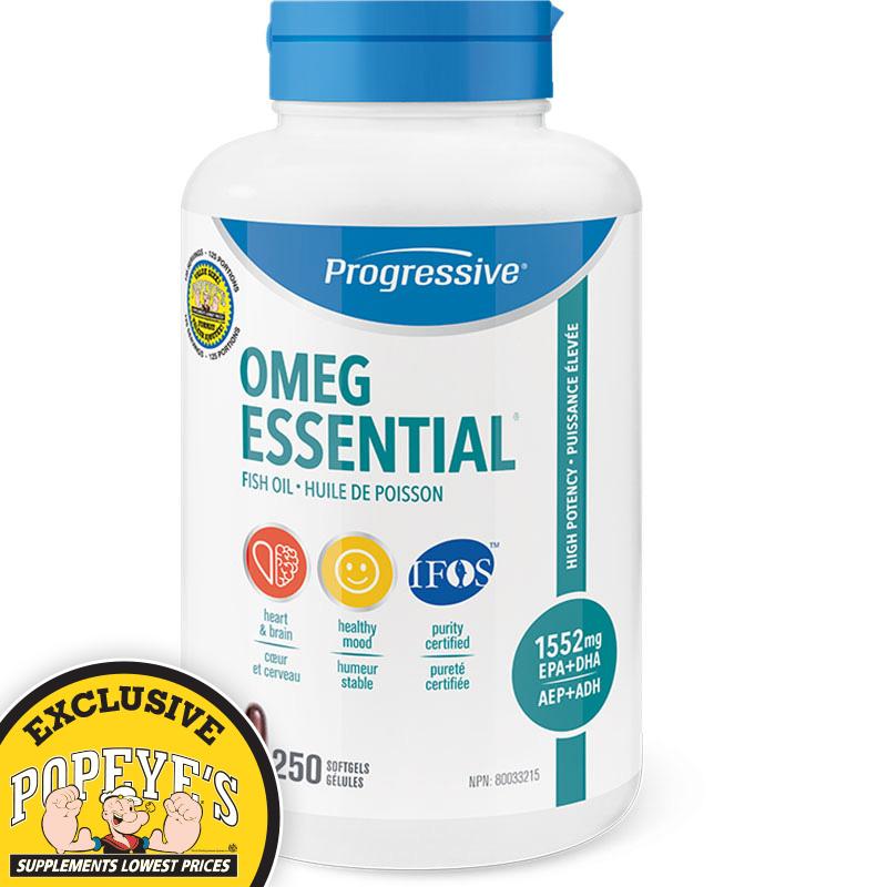 Progressive OmegEssential 250 Caps
