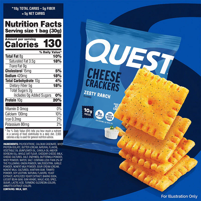 Quest Crackers Cheddar Blast BOX - Image 7