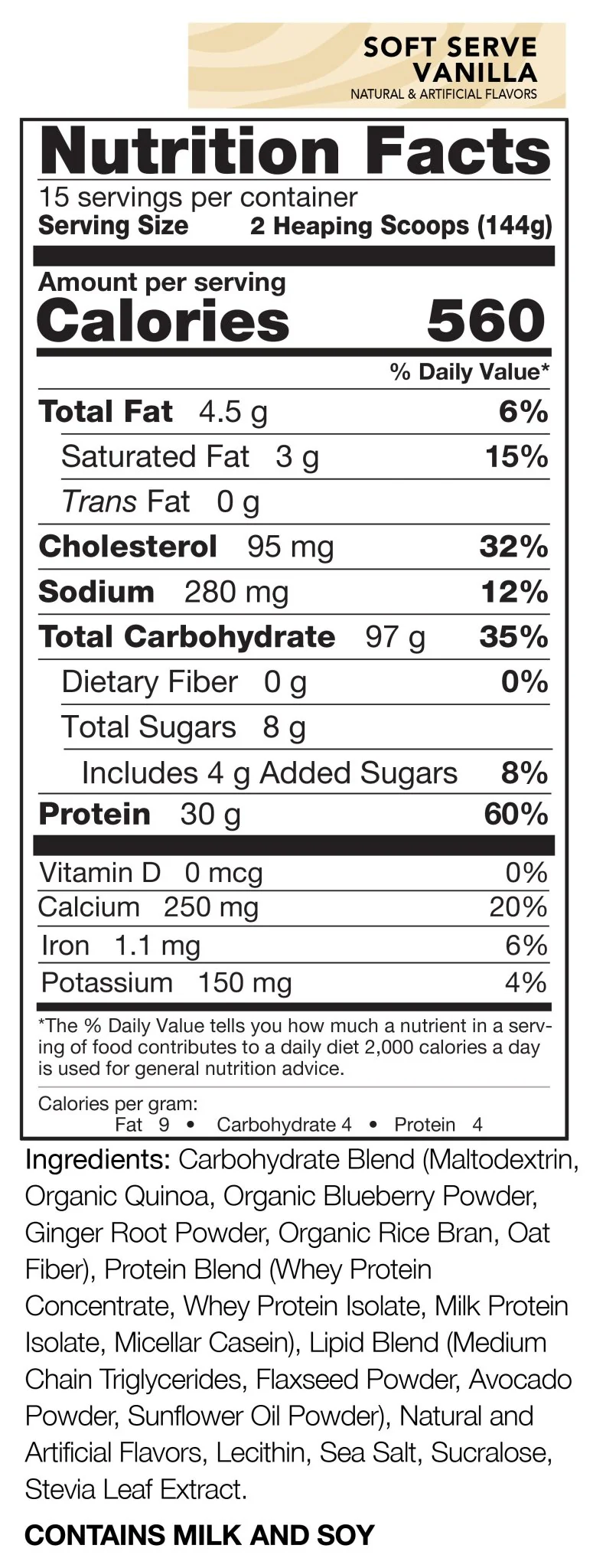 Rivalus Clean Gainer 12lb - Image 5