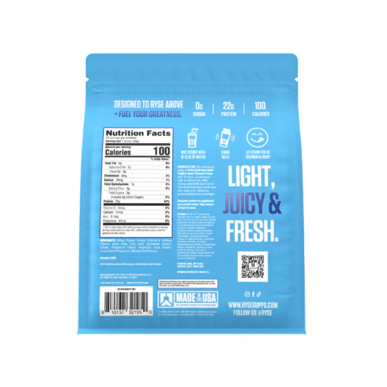 Ryse Clear Protein 20 Serv - Image 4